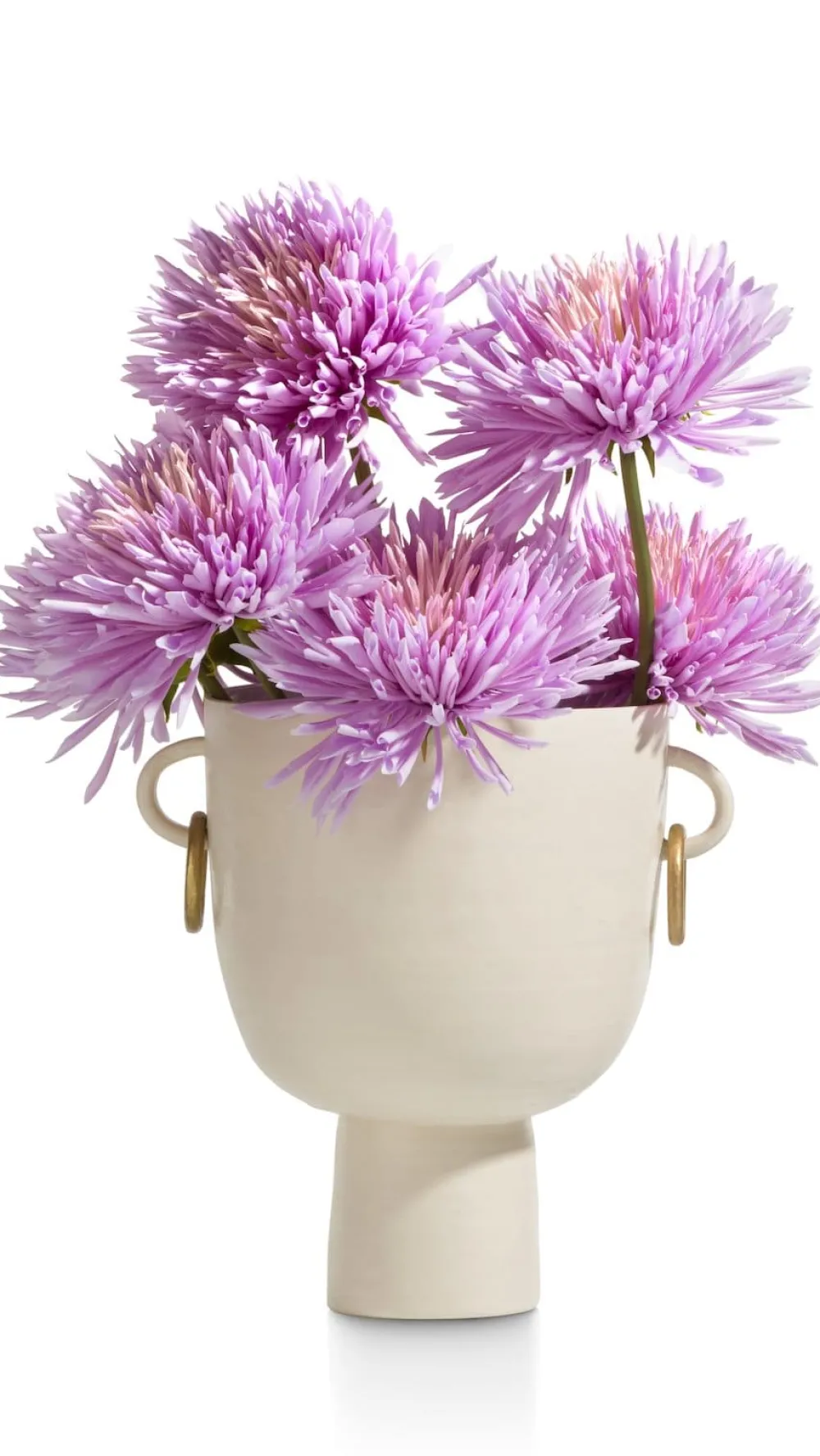 COCOmaison Presley vase H25cm - Couleur creme Discount