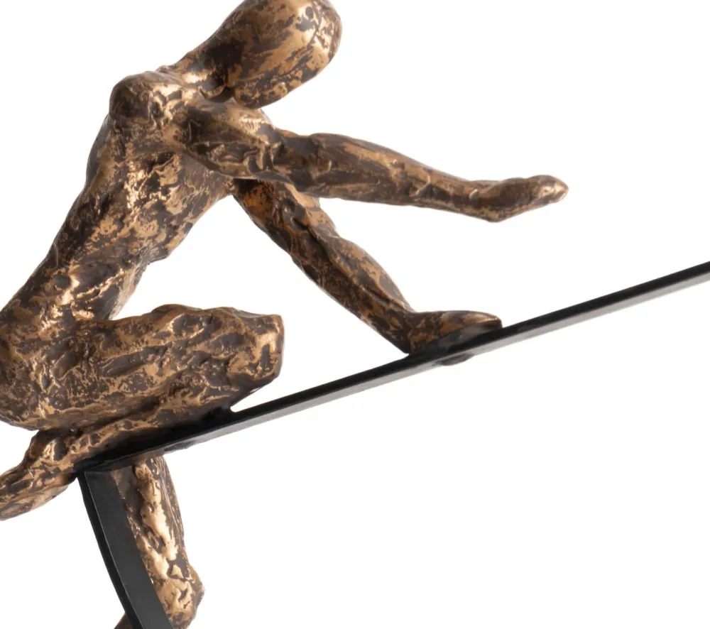 COCOmaison Pushing figurine H33cm - Or Hot