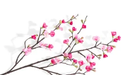 COCOmaison Qunince Spray H97cm fleur artificielle - Rose Outlet