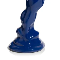 COCOmaison Rebecca bougeoir H36cm - Bleu Discount