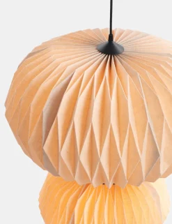 COCOmaison Rikke suspension 2*E27 D60cm - Beige Discount