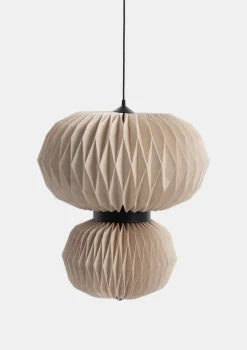 COCOmaison Rikke suspension 2*E27 D60cm - Beige Discount