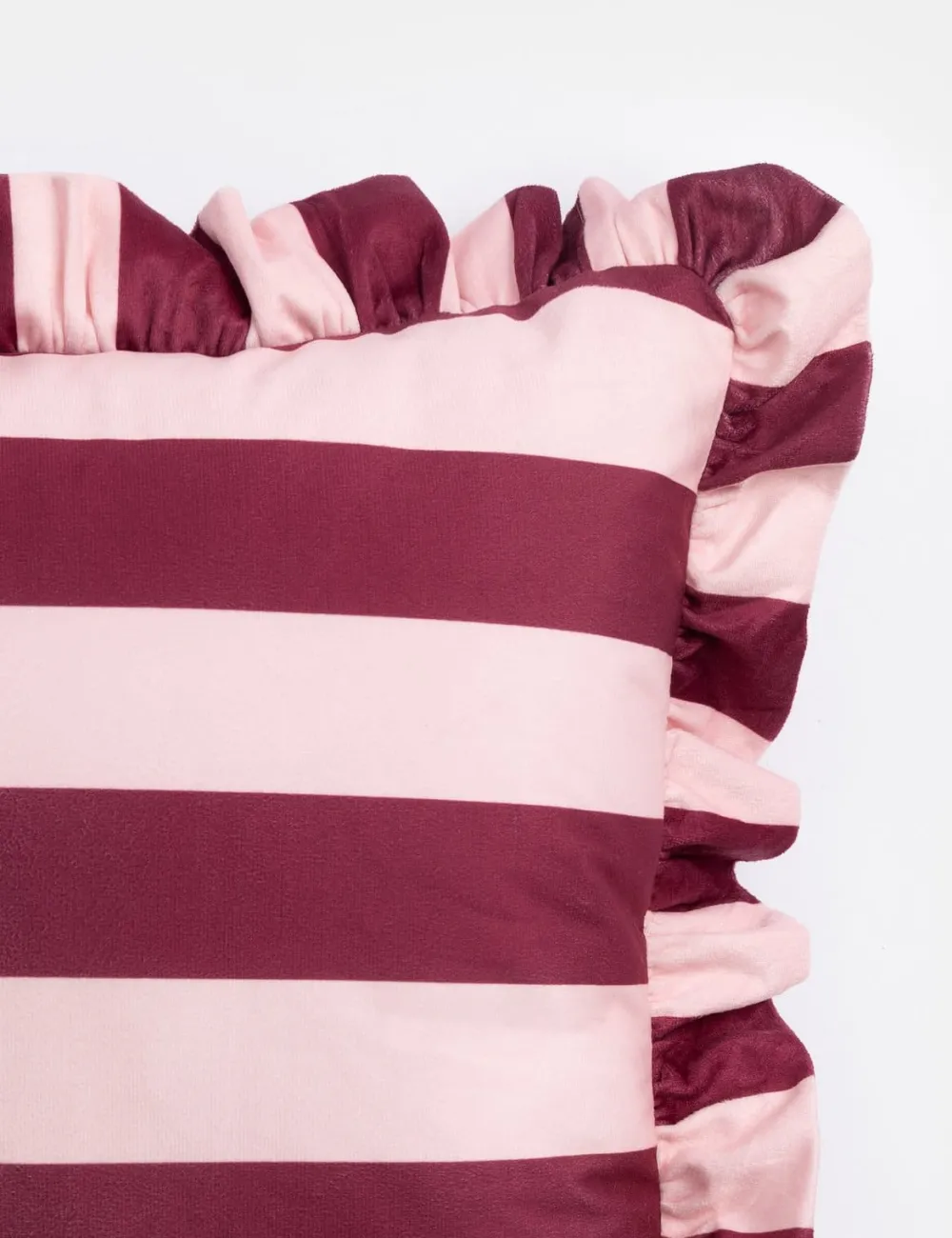 COCOmaison Riva coussin 43x43cm - Rouge Hot