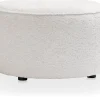 COCOmaison Roan pouf autour de H44cm - Creme Best