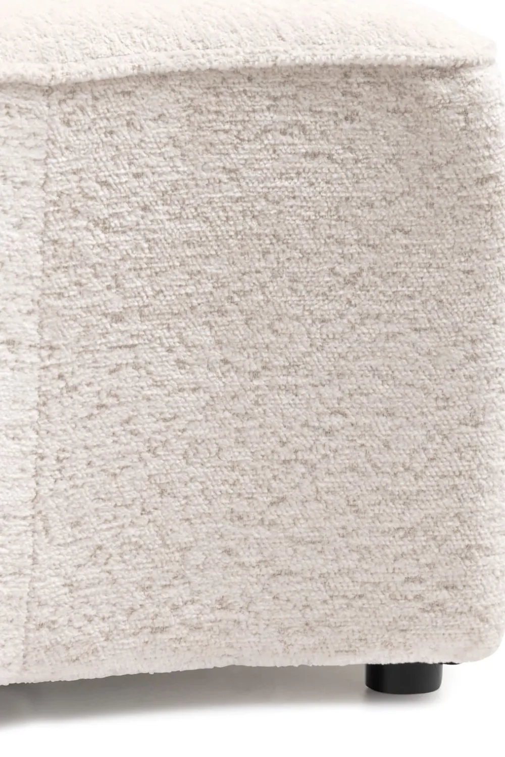 COCOmaison Roan pouf maan H44cm - Creme Outlet