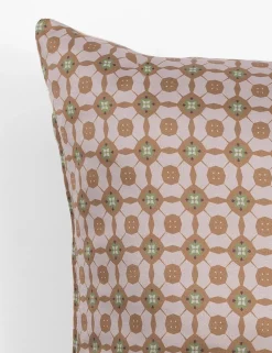 COCOmaison Rosalie coussin 45x45cm - Rose Hot