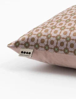 COCOmaison Rosalie coussin 45x45cm - Rose Hot