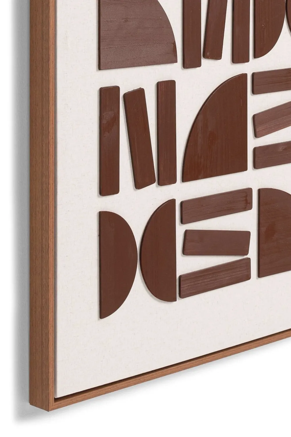 COCOmaison Rune tableau 80x120cm - Brun Discount