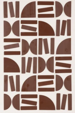 COCOmaison Rune tableau 80x120cm - Brun Discount