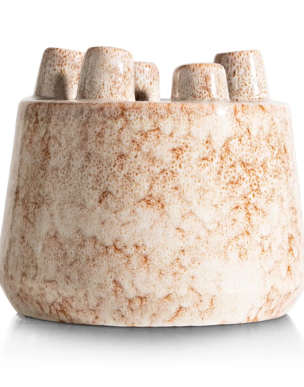 COCOmaison Safia vase H21cm - Beige Outlet