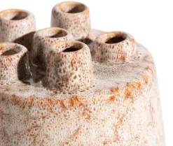 COCOmaison Safia vase H21cm - Beige Outlet