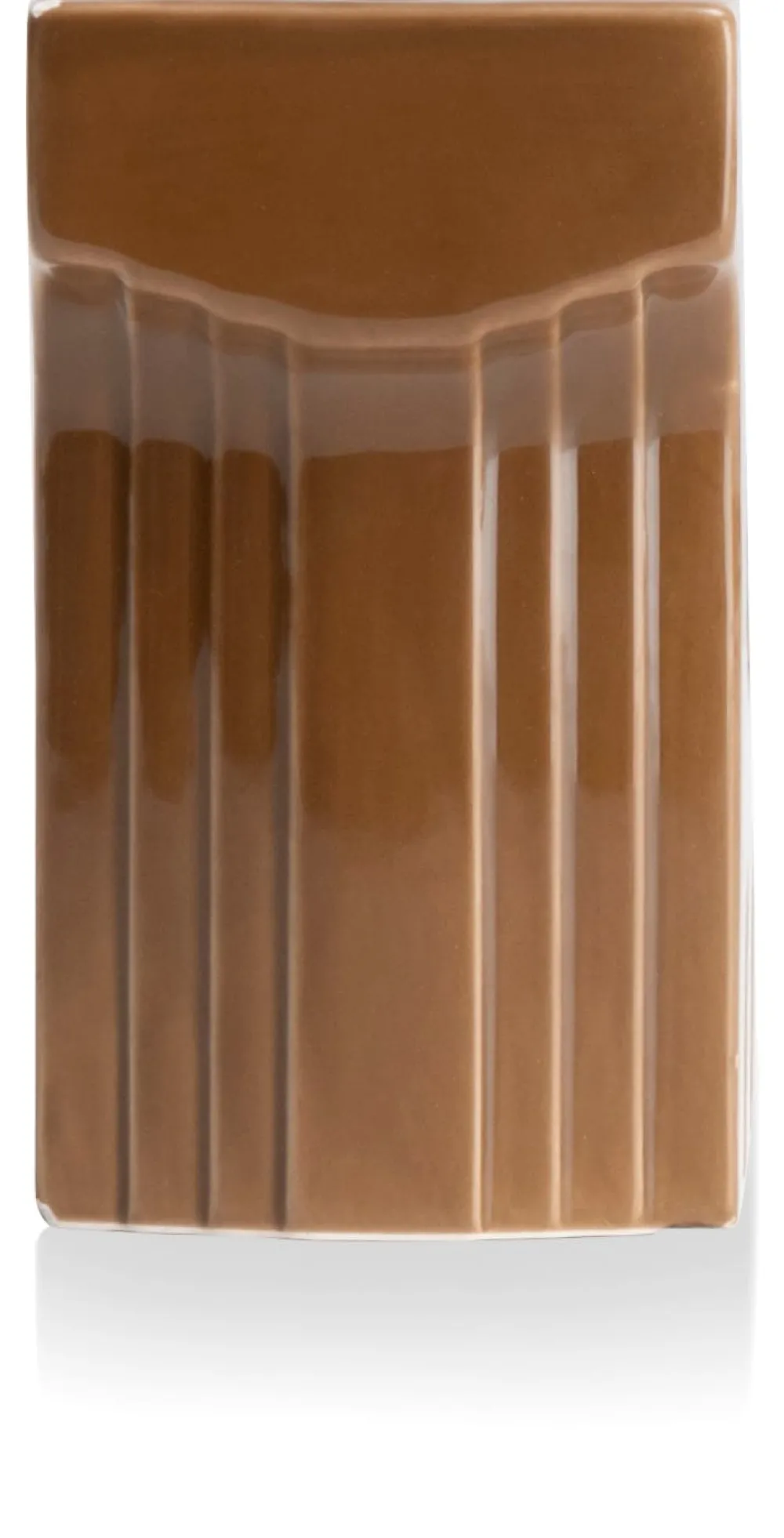 COCOmaison Skira bougeoir H11.8cm - Brun Clearance