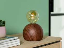 COCOmaison Skylar lampe de table 1*E27 - Noir / anthracite Discount