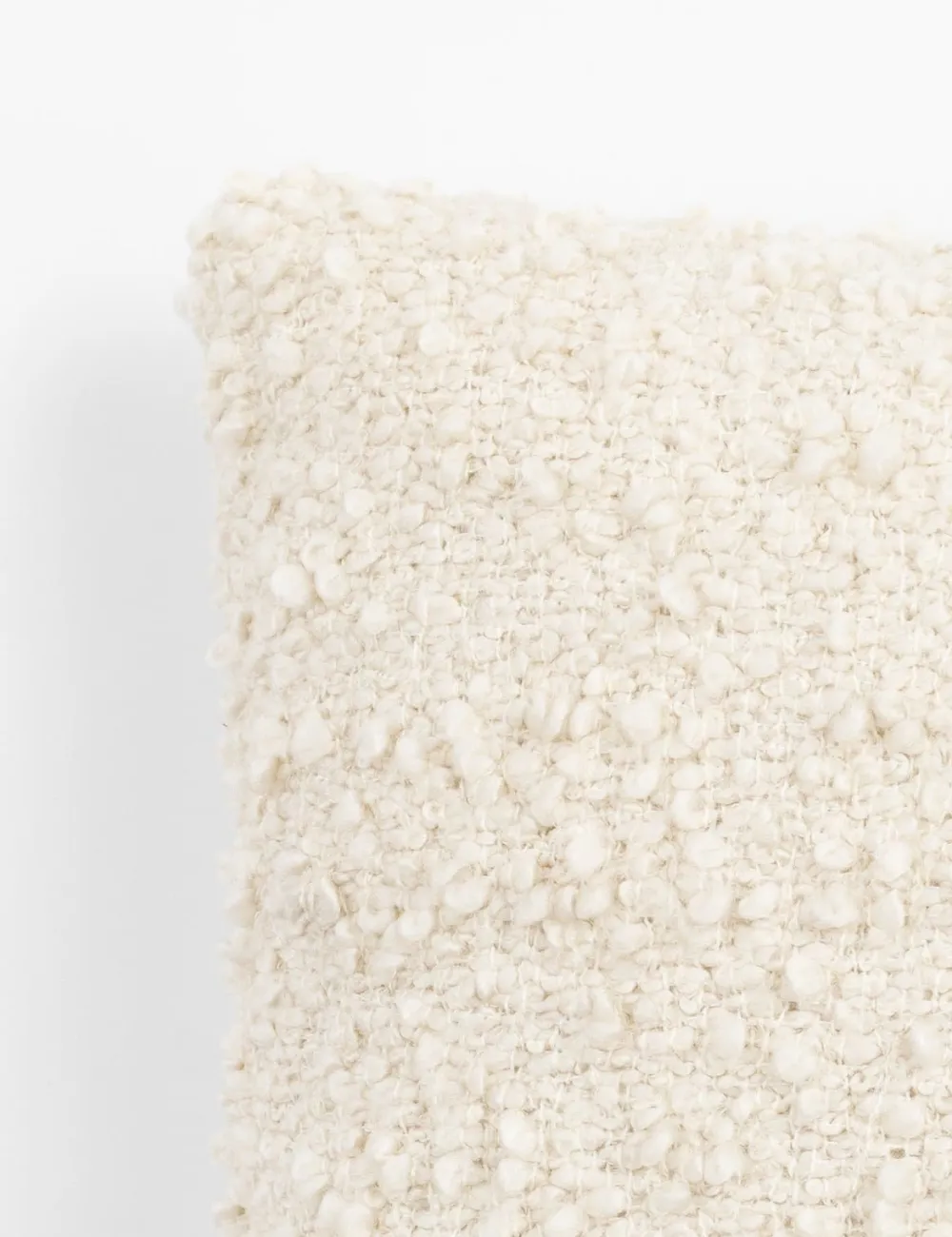 COCOmaison Snow coussin 45x45cm - Blanc Online