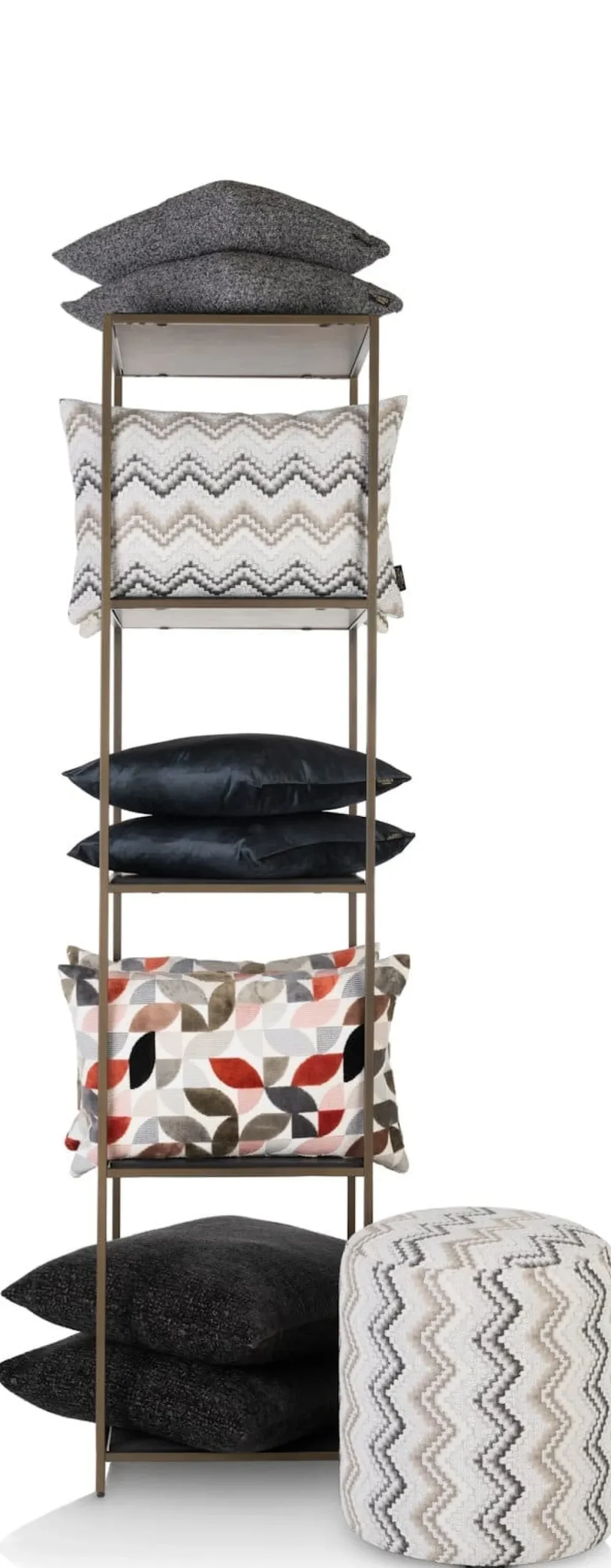 COCOmaison Stand up etagere 45x50x193cm - Or Best