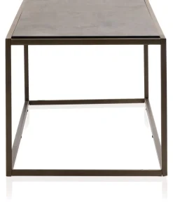 COCOmaison Stand Up table basse 97x40cm - Or Discount