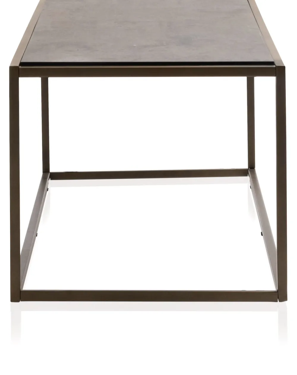 COCOmaison Stand Up table basse 97x40cm - Or Discount