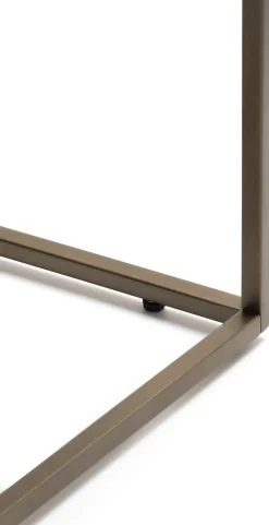 COCOmaison Stand Up table basse 97x40cm - Or Discount