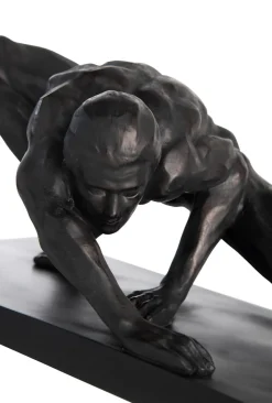 COCOmaison Stretching figurine H19cm - Noir Outlet