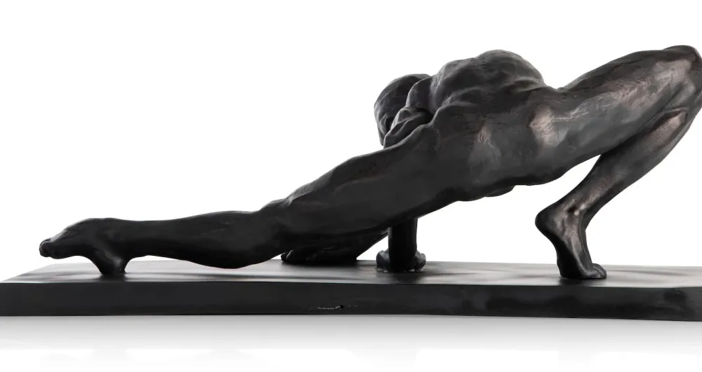 COCOmaison Stretching figurine H19cm - Noir Outlet