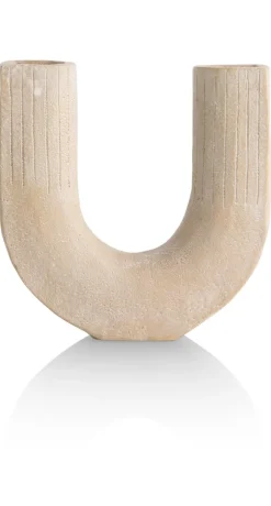 COCOmaison Suze vase H16cm - Beige Discount