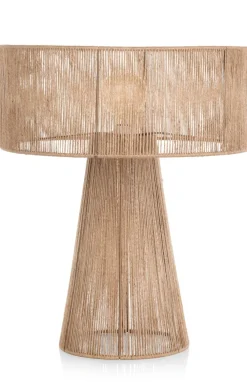COCOmaison Tali lampe de table 1*E27 H57cm - natural Discount