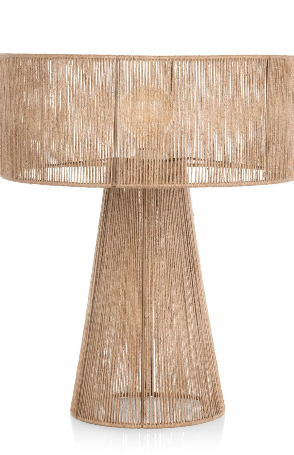 COCOmaison Tali lampe de table 1*E27 H57cm - natural Discount