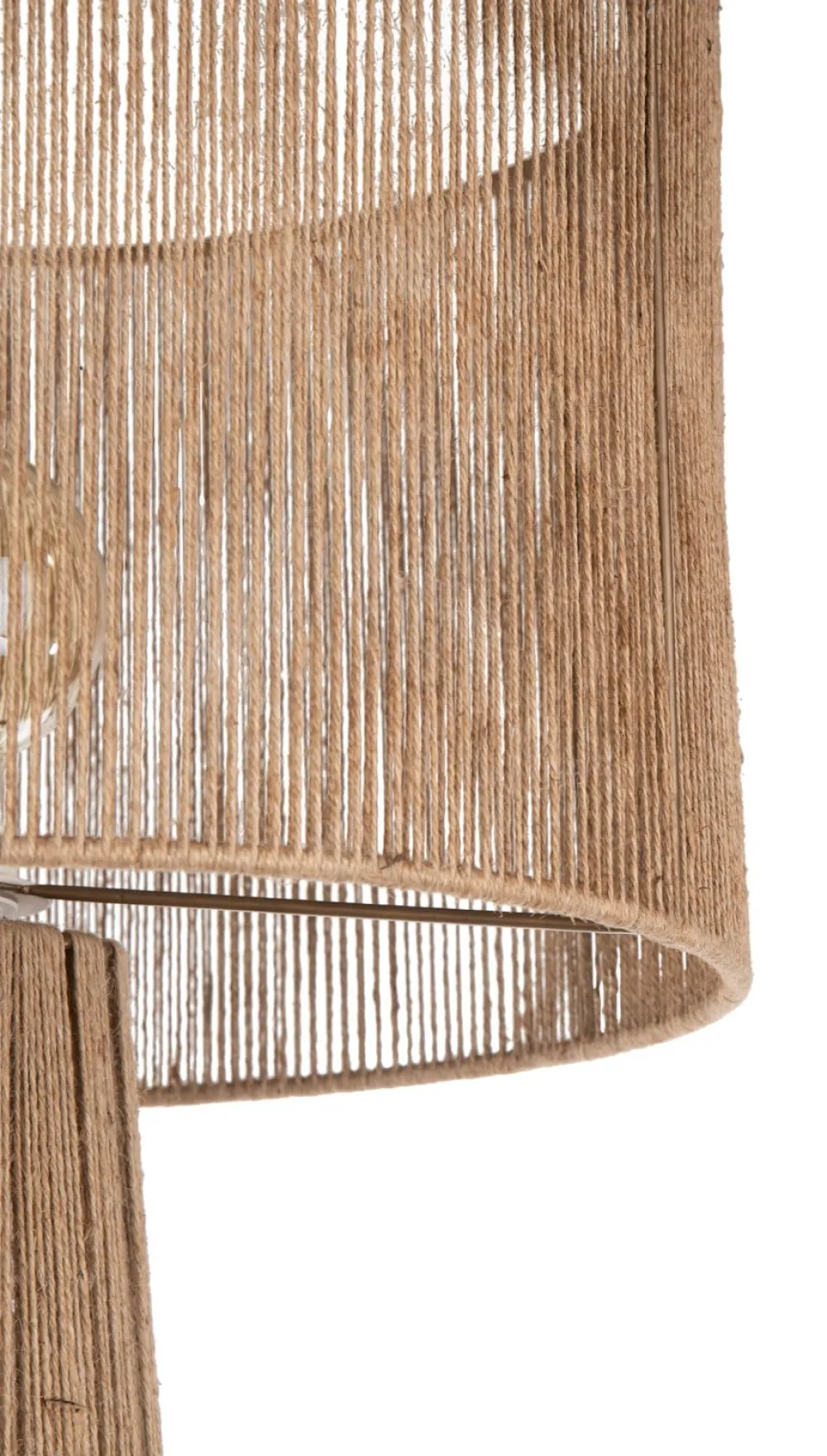 COCOmaison Tali lampe de table 1*E27 H57cm - natural Discount