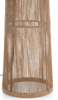 COCOmaison Tali lampe de table 1*E27 H57cm - natural Discount