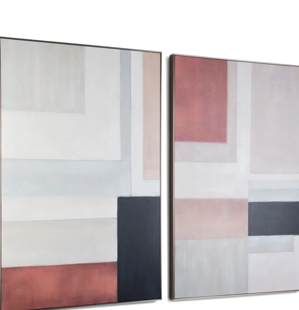 COCOmaison Tijn cadre 90x140cm - Multicouleur