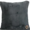 COCOmaison Timeless - Evie coussin 45x45cm - Anthracite Discount