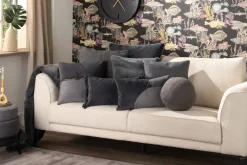 COCOmaison Timeless - Scarlett coussin 30x50cm - Anthracite Best