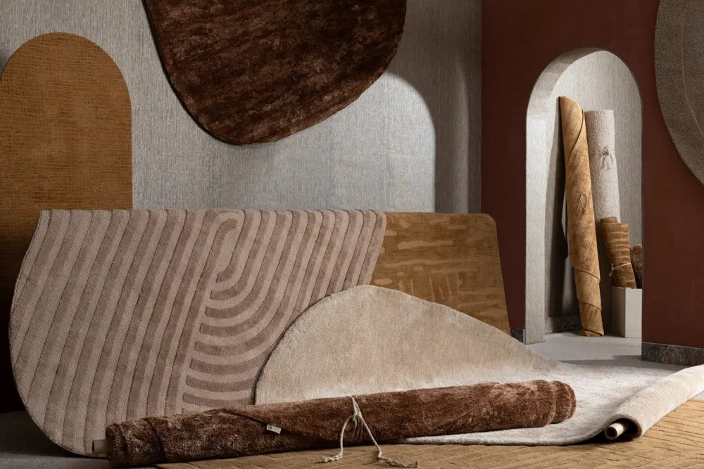 COCOmaison Timeless Arawood tapis 220x300cm - beige Online