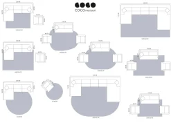 COCOmaison Timeless Classic tapis 190x290cm - brun Best