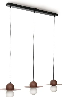 COCOmaison Ufo suspension 3*G9 - Brun Best