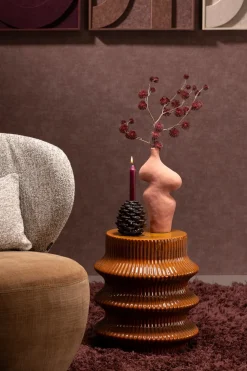 COCOmaison Yuri tabouret H43cm - Orange