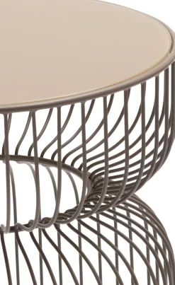 COCOmaison Zina table d'appoint H45cm - Taupe Best