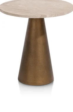 COCOmaison Zita table d'appoint H43cm - Couleur creme Hot