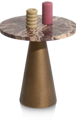 COCOmaison Zita table d'appoint H43cm - Rouge Outlet