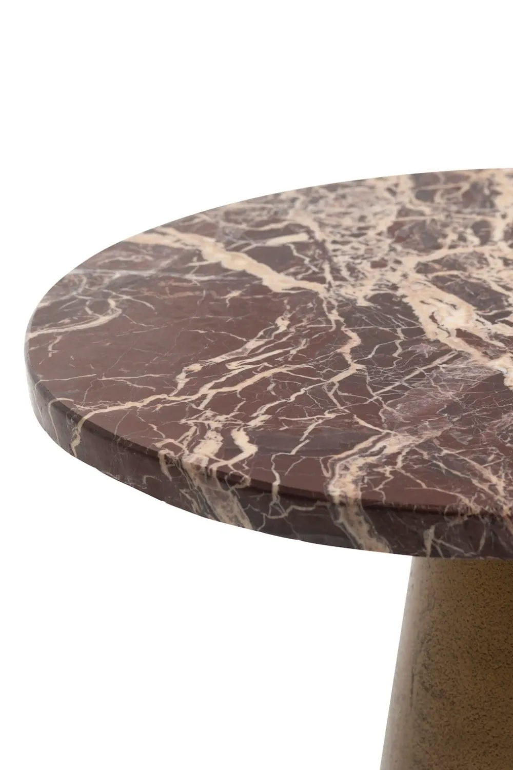 COCOmaison Zita table d'appoint H43cm - Rouge Outlet