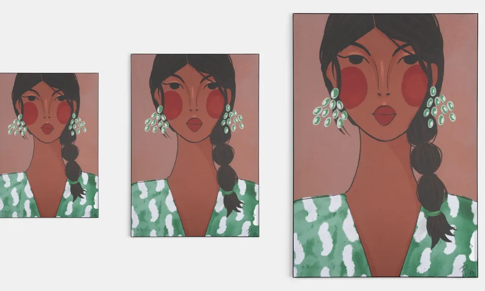 COCOmaison Zorra tableau - 70x100cm Discount